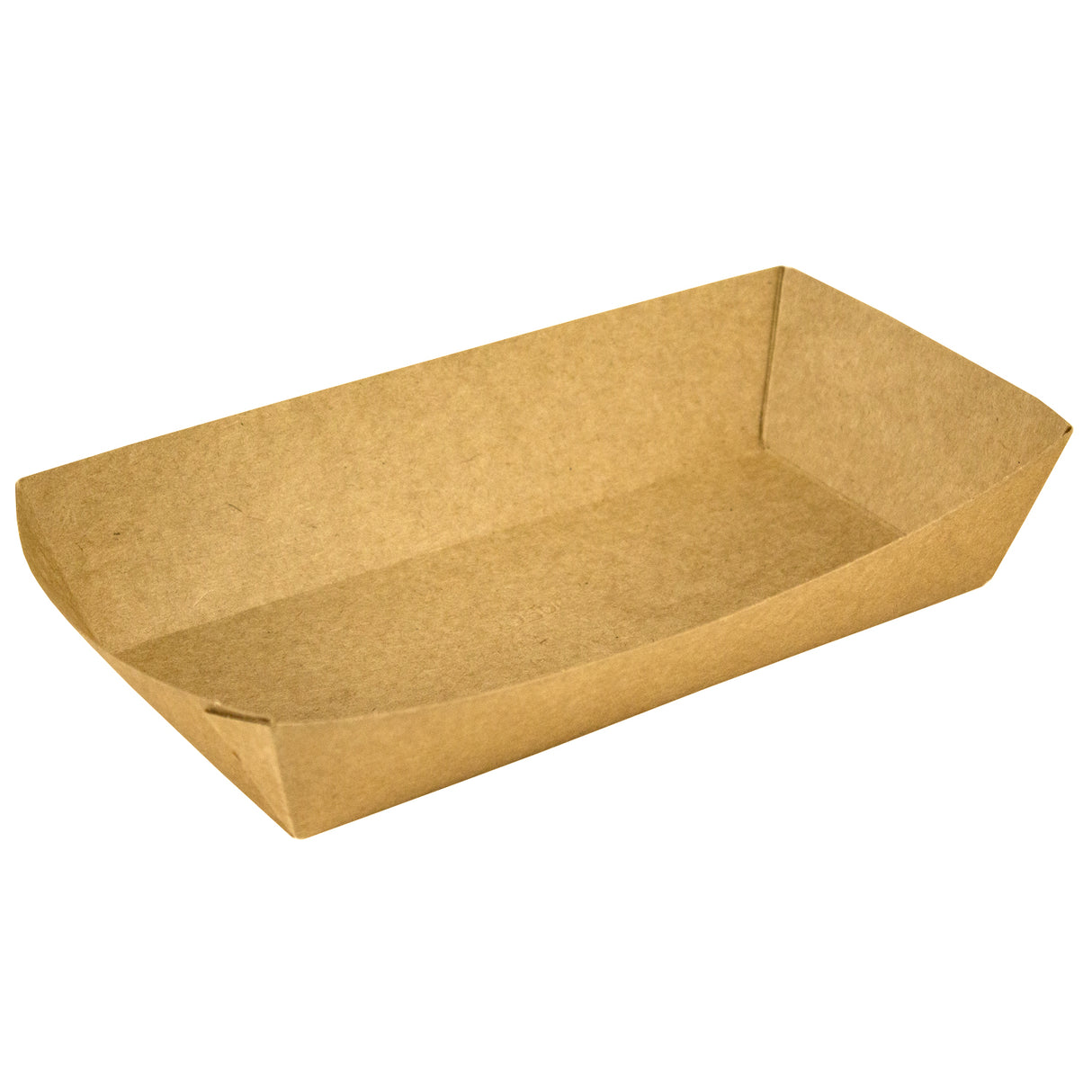 Cutie pentru catering, bărcuță, kraft, 400cc, M, (250 buc/set)