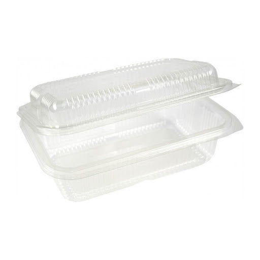 Caserolă dreptunghiulară, cu capac înalt, 1500cc, (50buc/set)