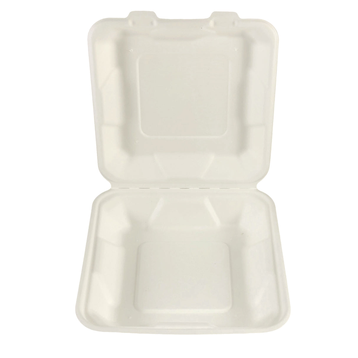 Caserola meniu, biodegradabila, 1 compartiment, 20x20x7 cm, (50buc/set)