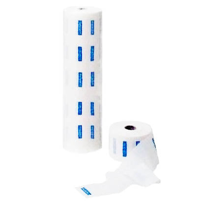 Guler hartie gofrata pentru frizerie sau coafura PRIMA (5 role x 100 benzi)