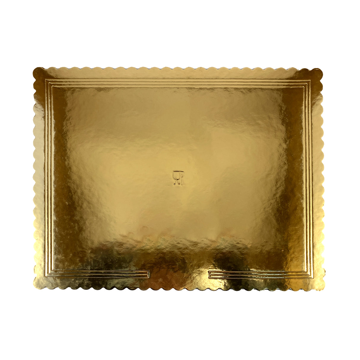 Planșetă pentru tort, aurie, 44x34 cm