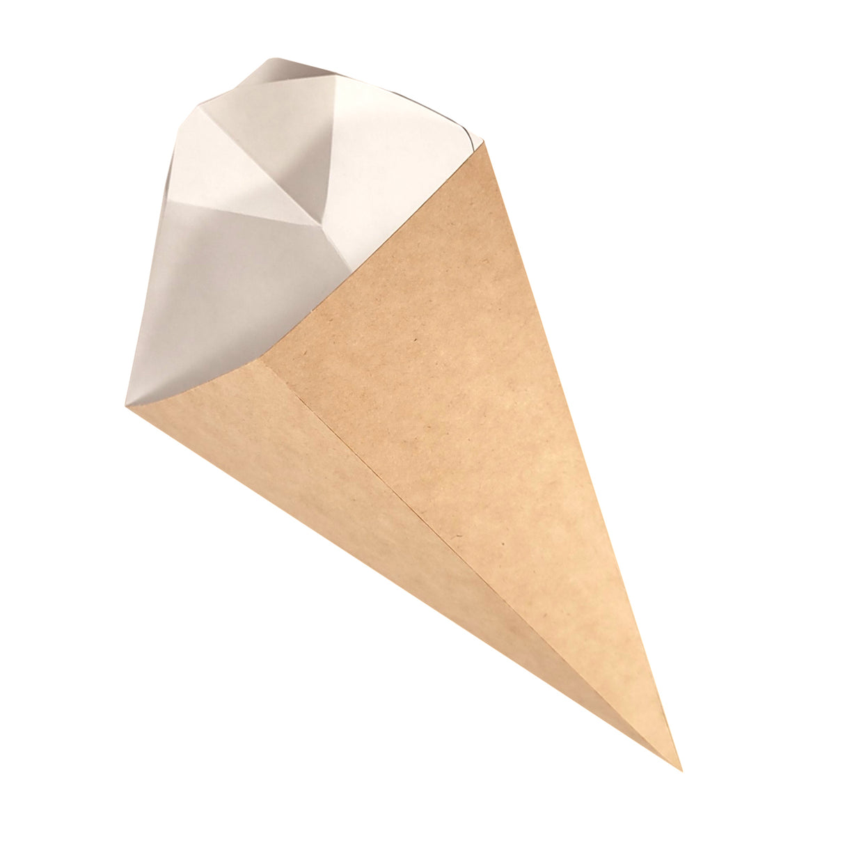 Cornet churros, din carton, cu sosieră, 20x8 cm