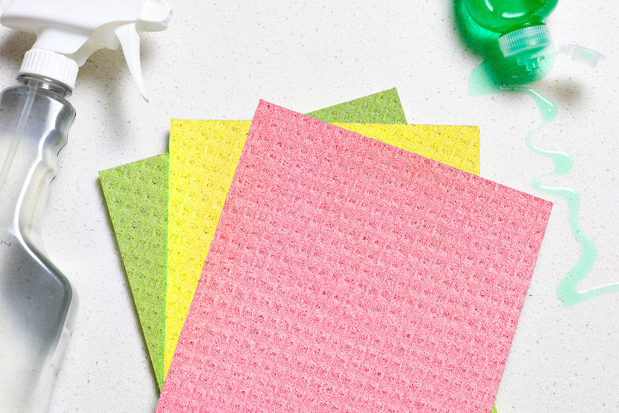 Lavete umede burete profesionale ALUFIX 5 mm diverse culori pachet, (3 buc/set)