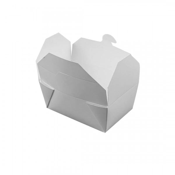 Cutie pentru catering, alb, 4 clapete, 800cc