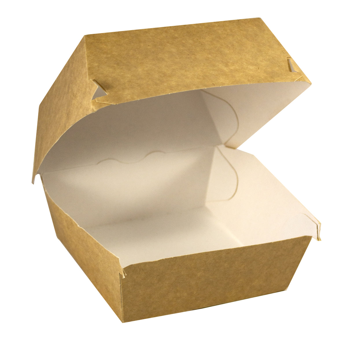 Burger box, din carton, 11x11x9 cm, M