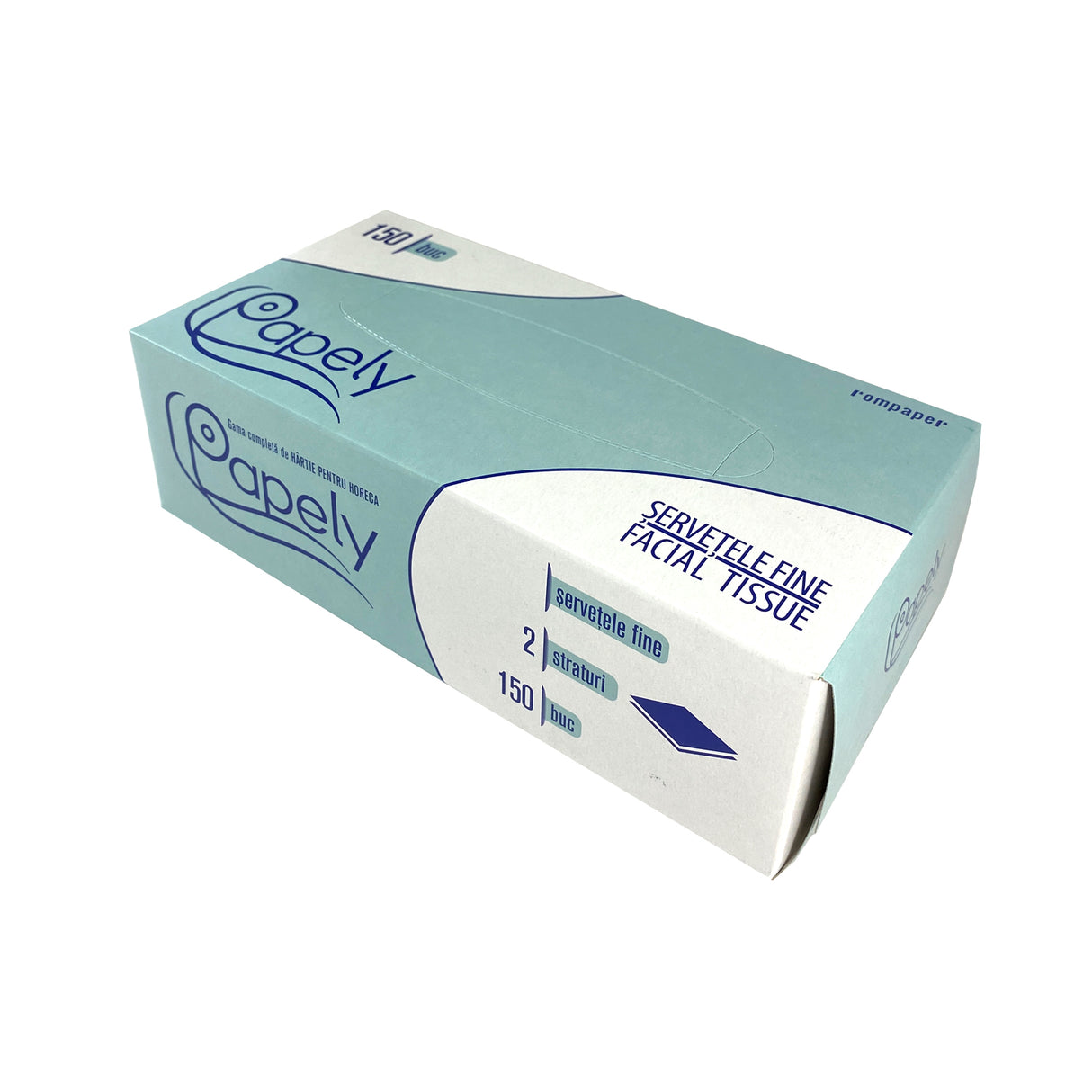 Servetele, Papely la cutie, (150buc/set)