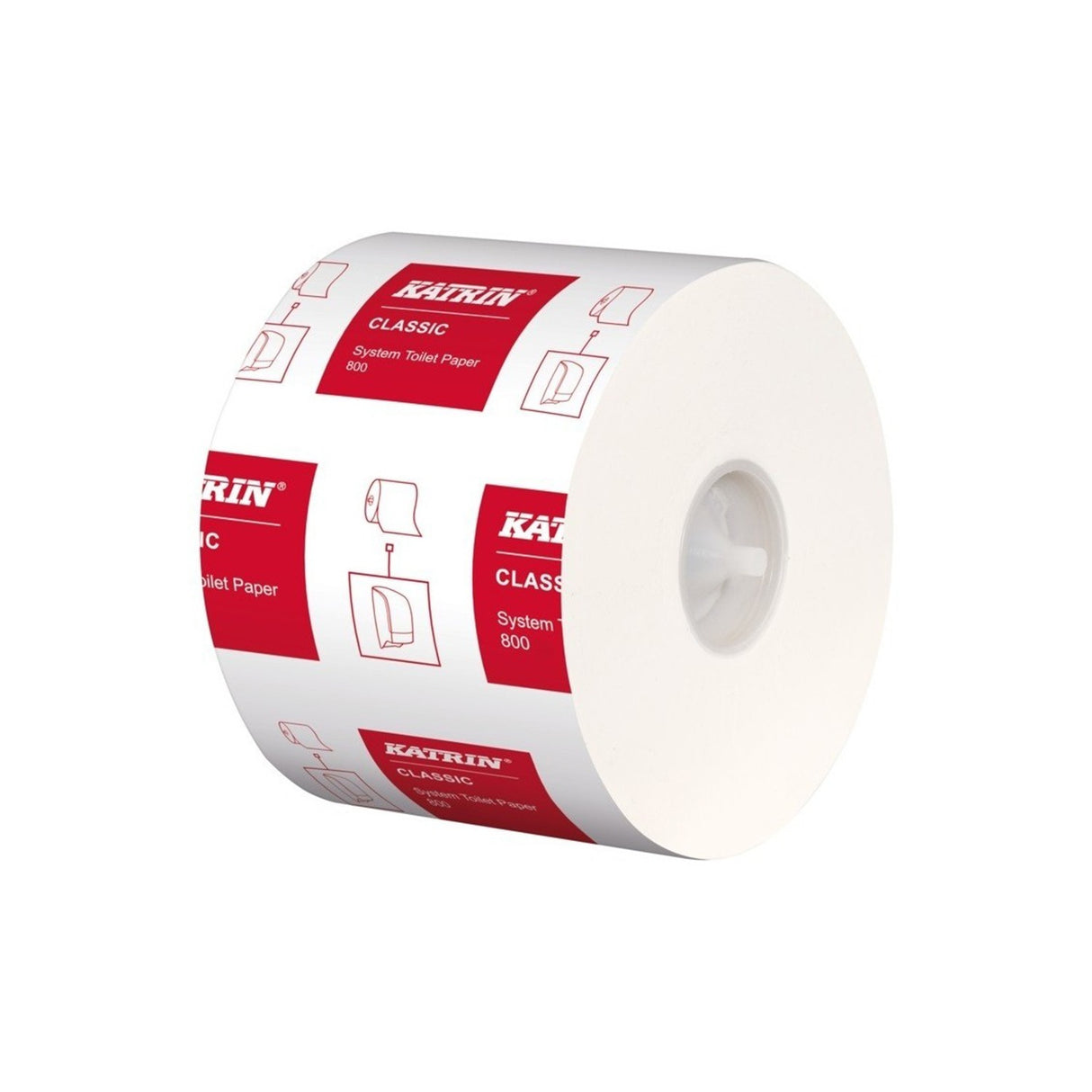 Hartie igienica, Katrin Eco, 800 foi, 2 straturi, 92 m