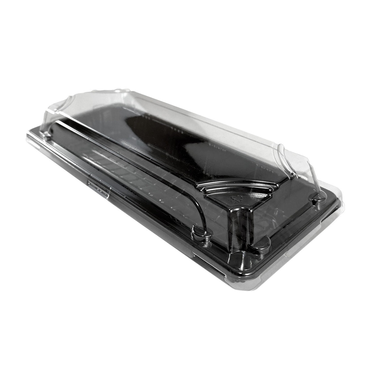 Caserola pentru sushi cu capac transparent, 22x9 cm, (100 buc/set)