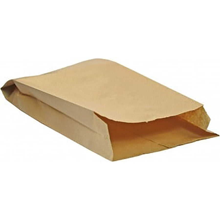 Punga de hartie kraft naturala, vargat 23x8x32 cm, speciala pentru patiserii, (100buc/set)