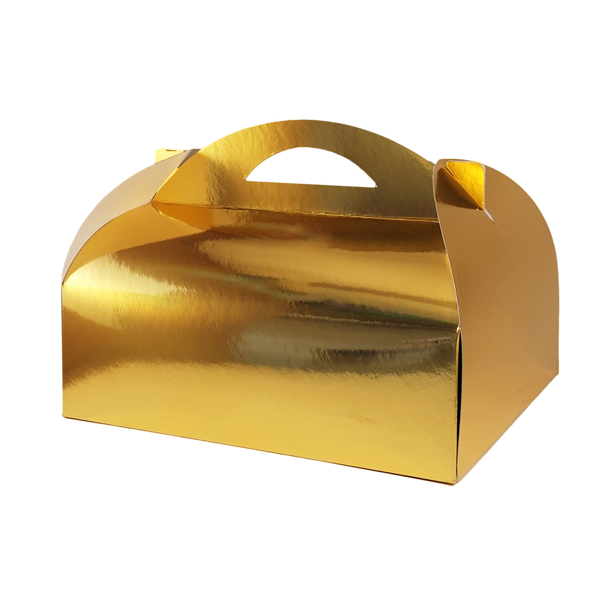 Cutie pentru tort, aurie, 34x25x12.5cm