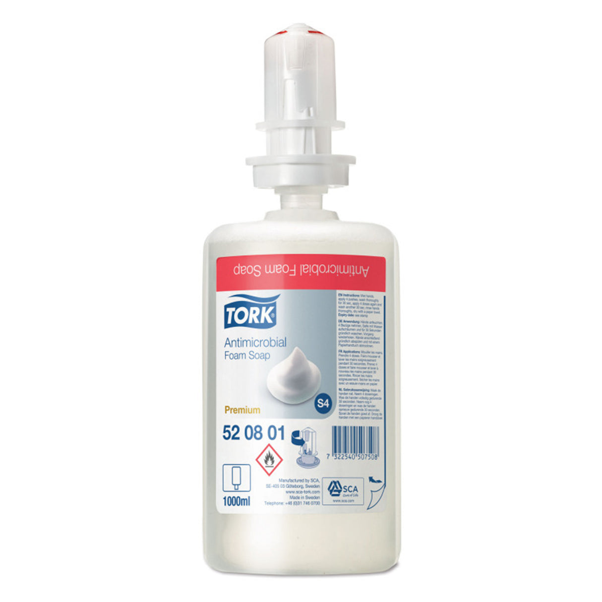 Sapun lichid extra dezinfectant, Tork, 1 L