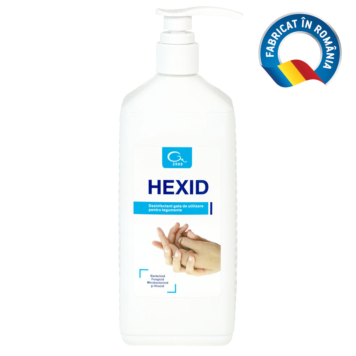 Dezinfectant antiseptic igienic si chirurgical pentru maini si tegumente HEXID 1L avizat ca biocid
