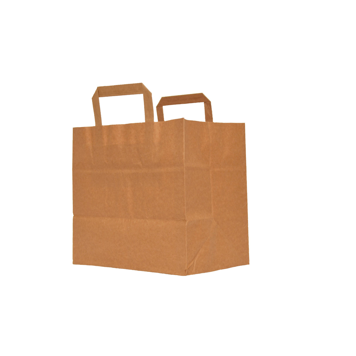 Punga pentru catering, dimensiuni 26x17x24 cm, din hartie Kraft Natur, Sacosa Hartie, Plasa Hartie, Punga Hartie cu maner, Biodegradabil, (250buc/set)