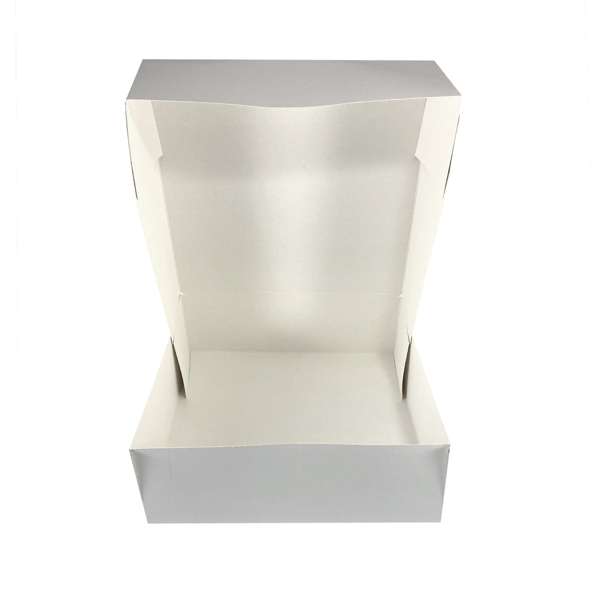 Cutie pentru prăjituri, BLANC, cu capac atașat, 29x29x10 cm