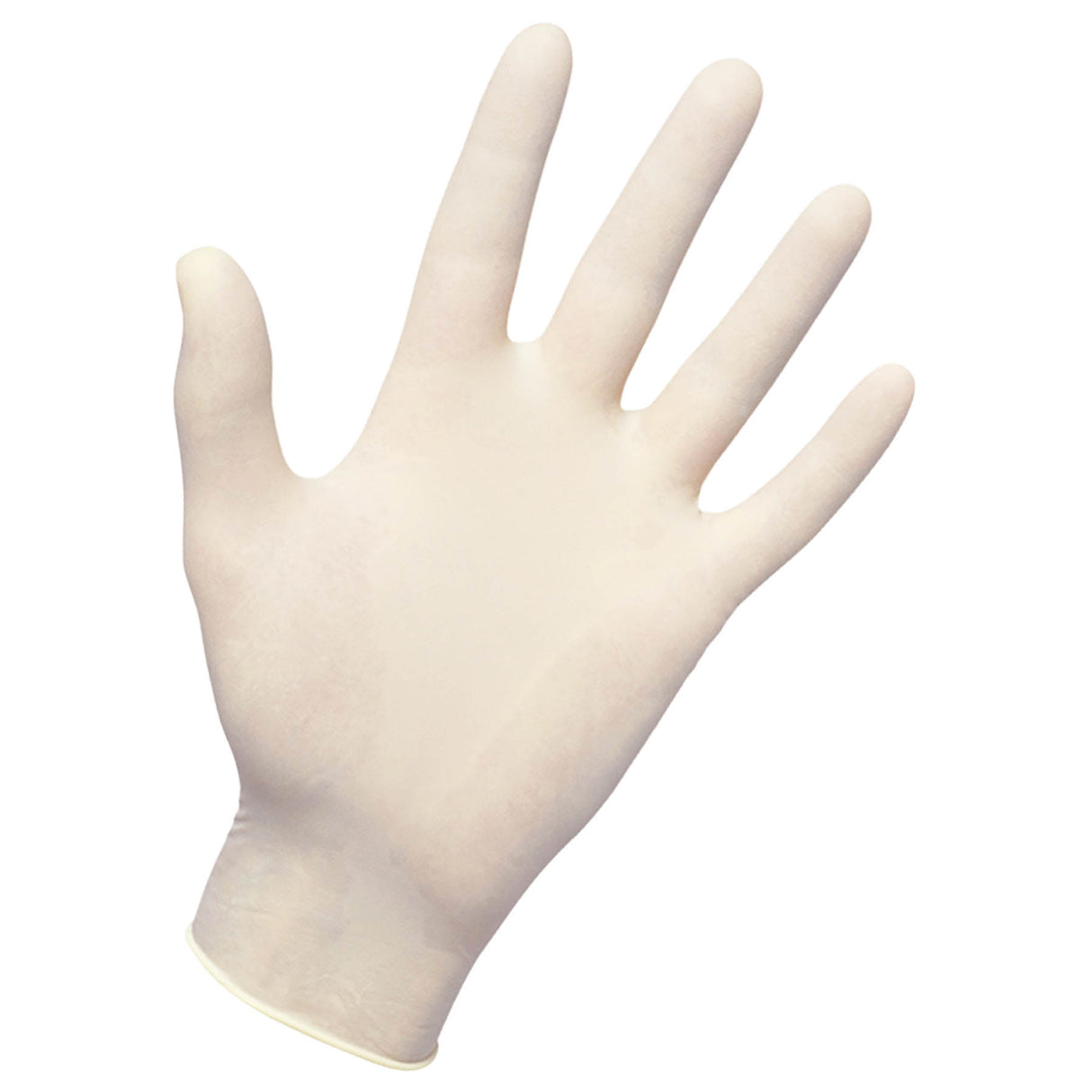 Manusi latex albe, pudrate, SANTEX powdered marimea L, medicale, pentru examinare, de unica folosinta, (100buc/set)