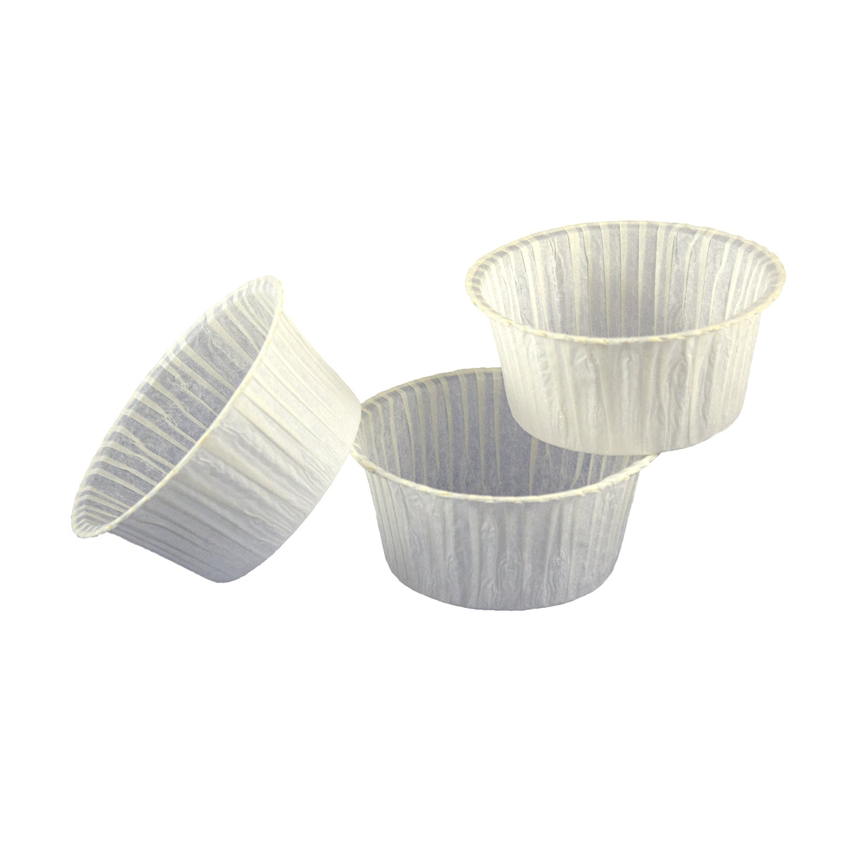 Chese de hârtie pentru copt, alb, (250buc/set)