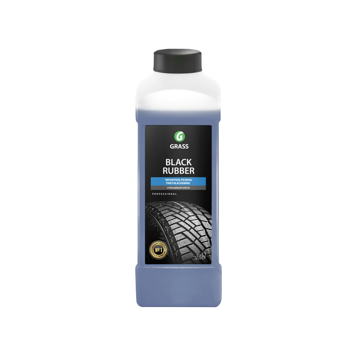 Soluție pentru lustruirea anvelopelor, Grass Black Rubber, 1L