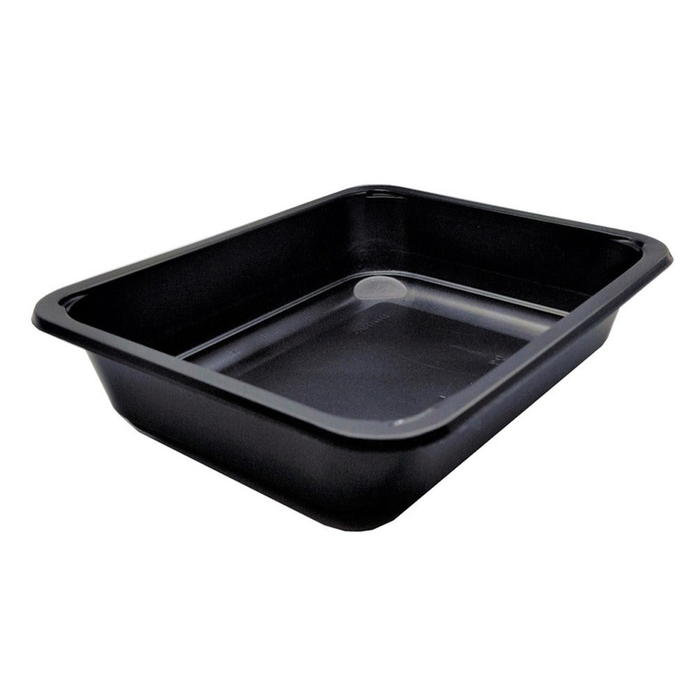 Caserolă termosudabilă, PP negru, (50buc/set)