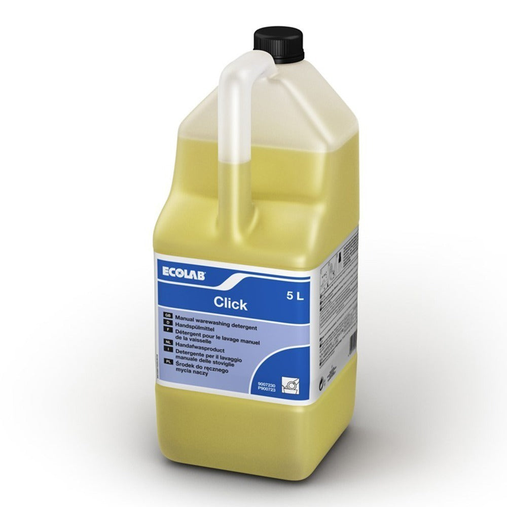 Ecolab Click, detergent concentrat pentru vase, 5L