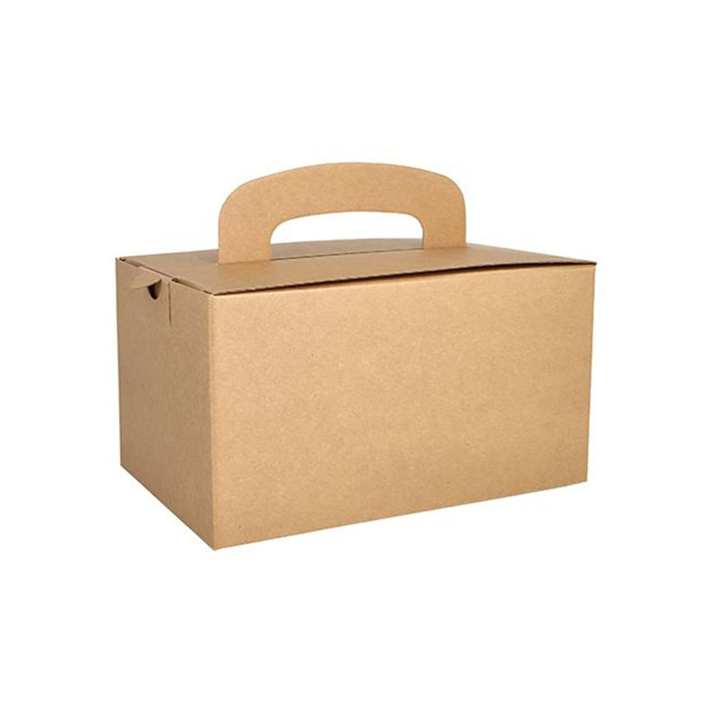 Cutie catering din carton, tip lunch box, 22x15x12cm