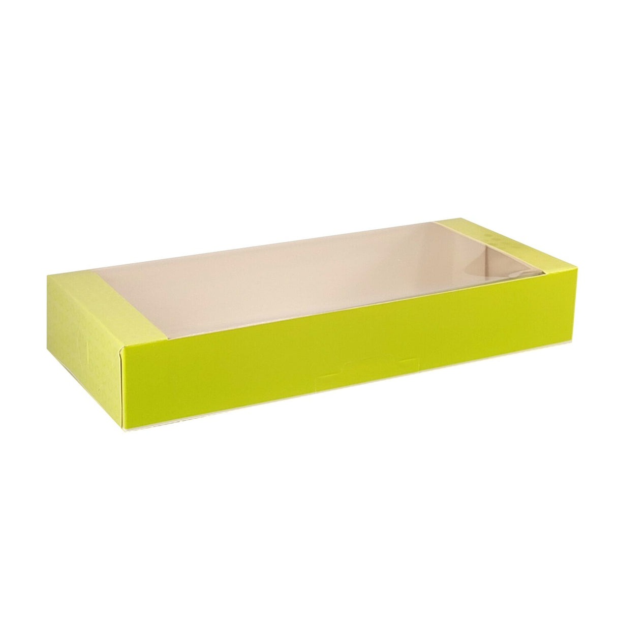 Cutie pentru prăjituri, HAUTE VISION, cu fereastră, verde, 30x14x5cm