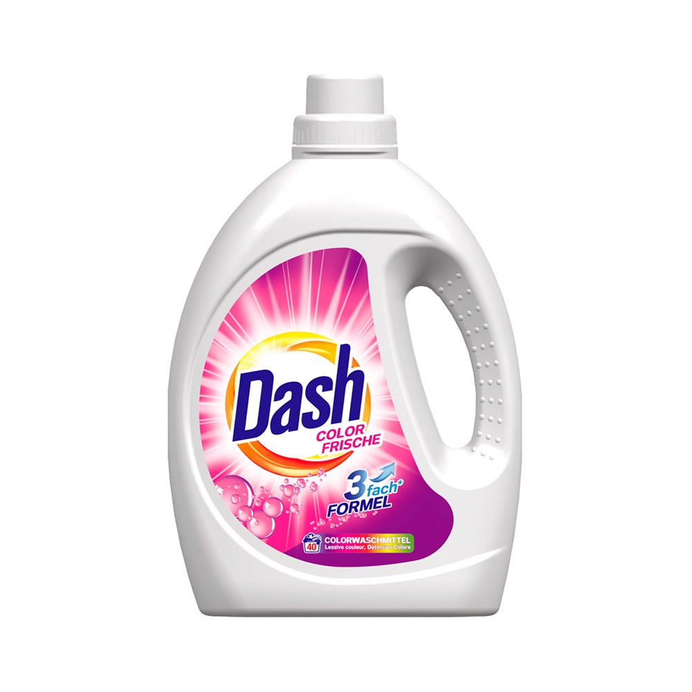 Dash Color Frische, detergent lichid pentru rufe colorate, 2,2L, 40 de cicluri de spălări