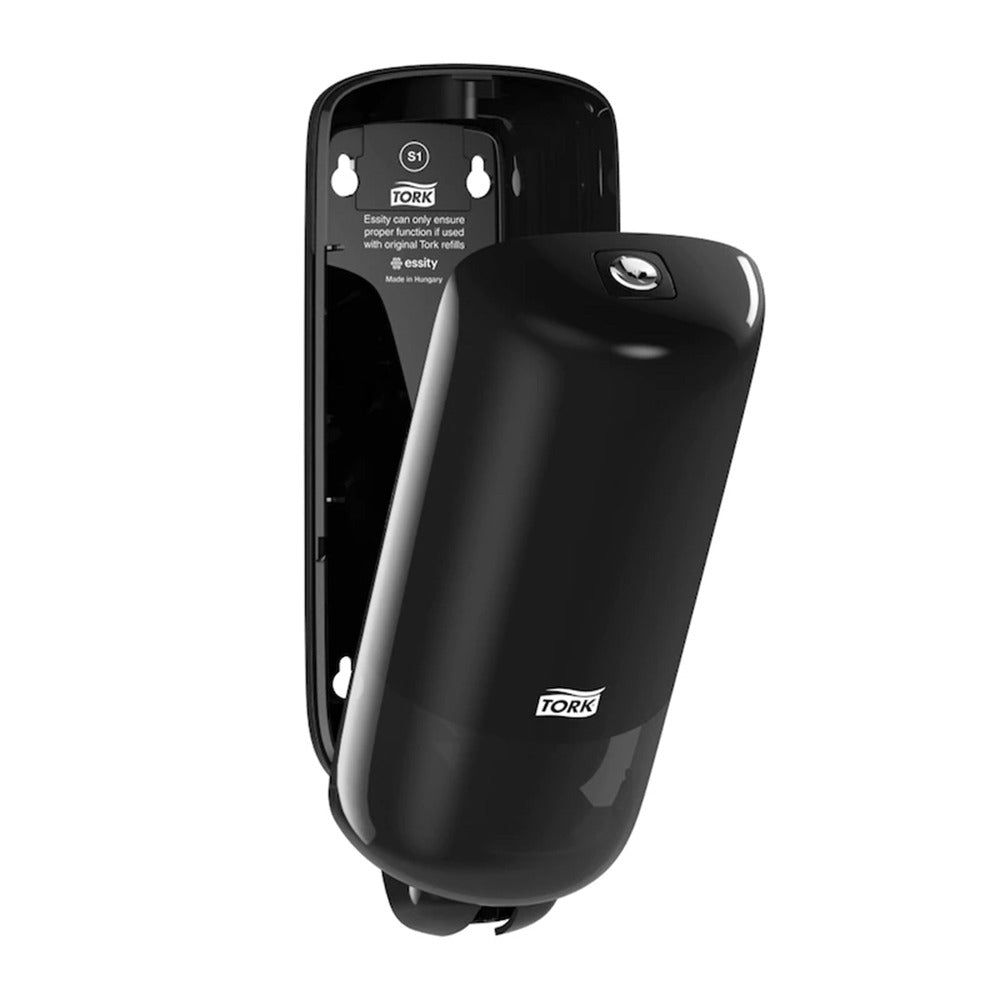 Dozator săpun lichid și spray, Tork, negru, 560008