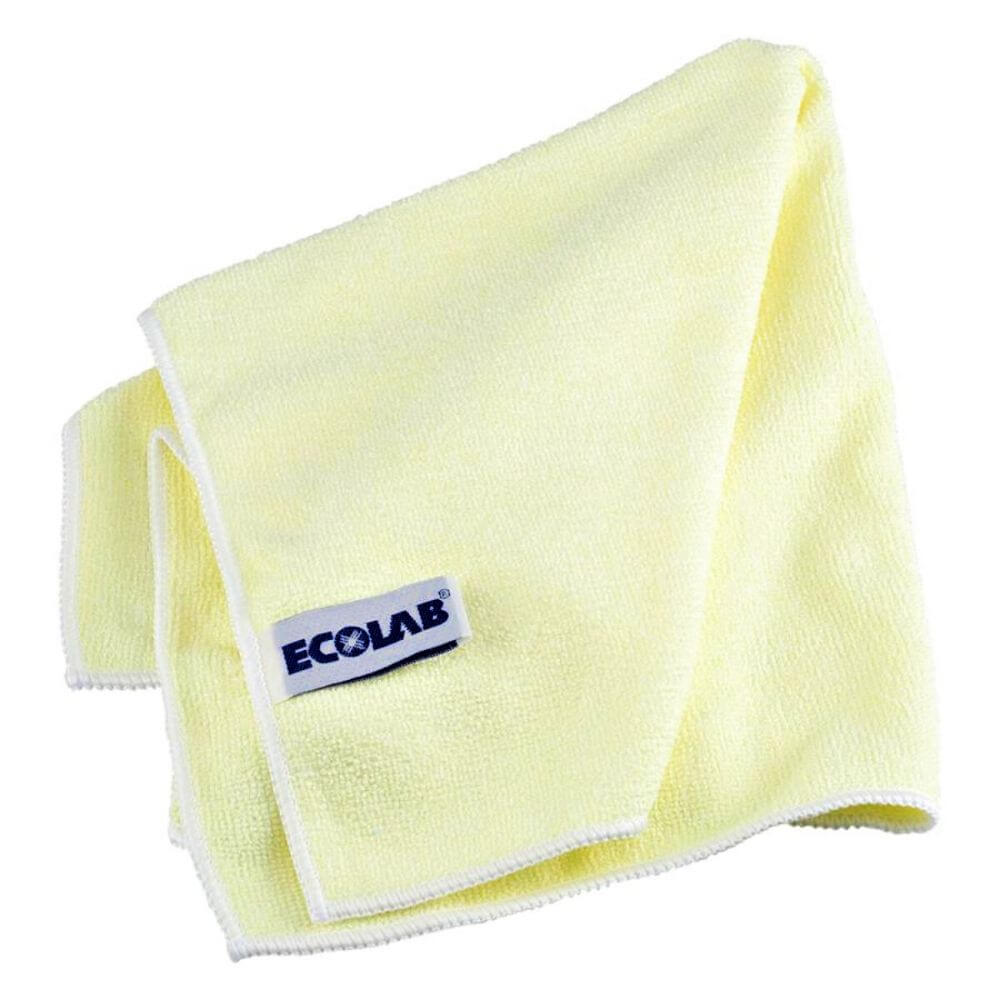 Ecolab Polifix, lavetă microfibră superabsorbantă, galben, 40x40cm