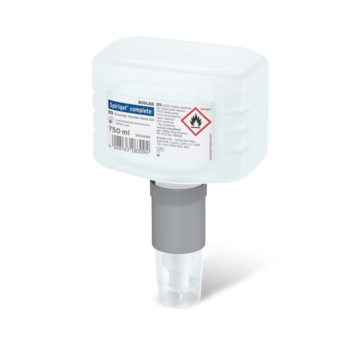 Ecolab Nexa Spirigel Complete, dezinfectant gel pe bază de alcool, cu aviz biocid MS, 750ml