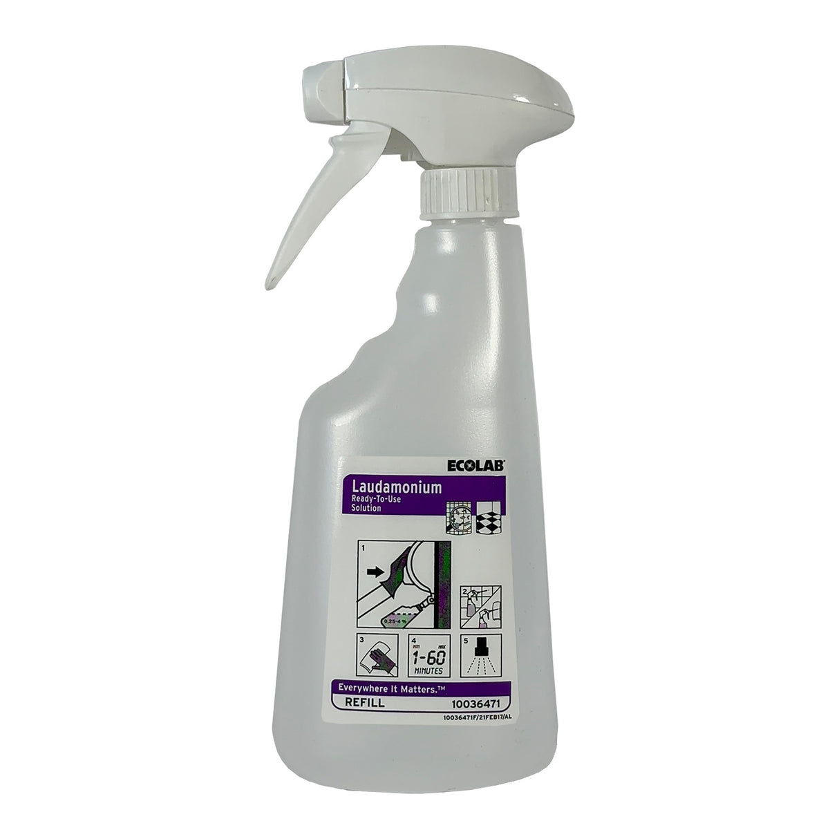 Ecolab Flacon gradat pulverizator pentru diverse soluții, 650ml