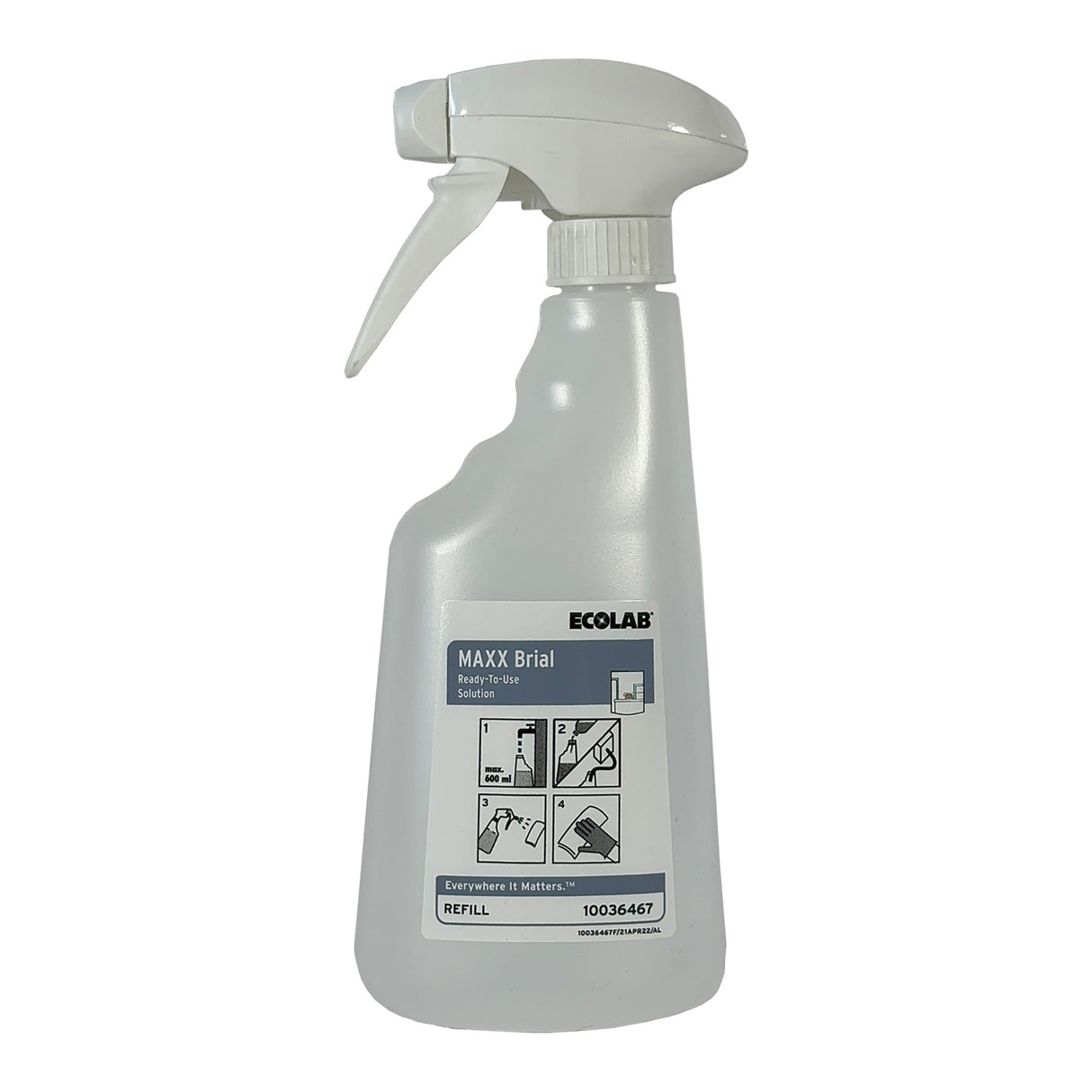 Ecolab Flacon gradat pulverizator pentru diverse soluții, 650ml