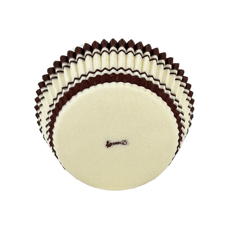 Chese de hârtie pentru copt, maro/alb, (1000 buc/set)