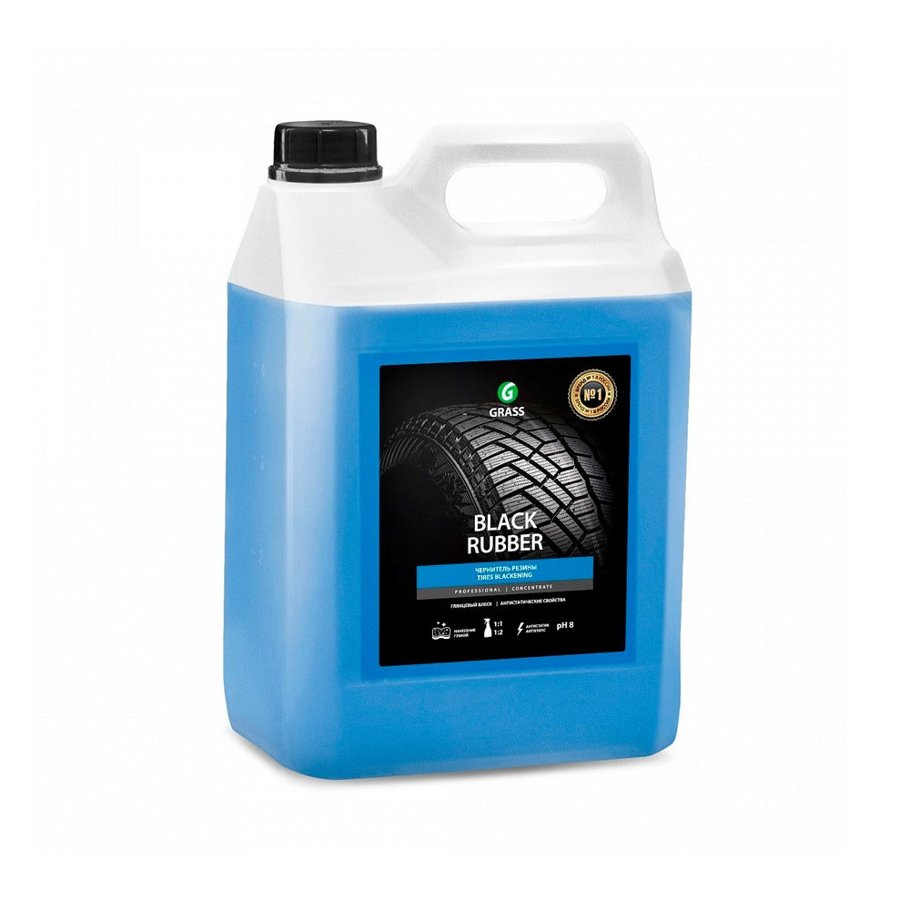 Soluție pentru lustruirea anvelopelor, Grass Black Rubber, 5,5kg