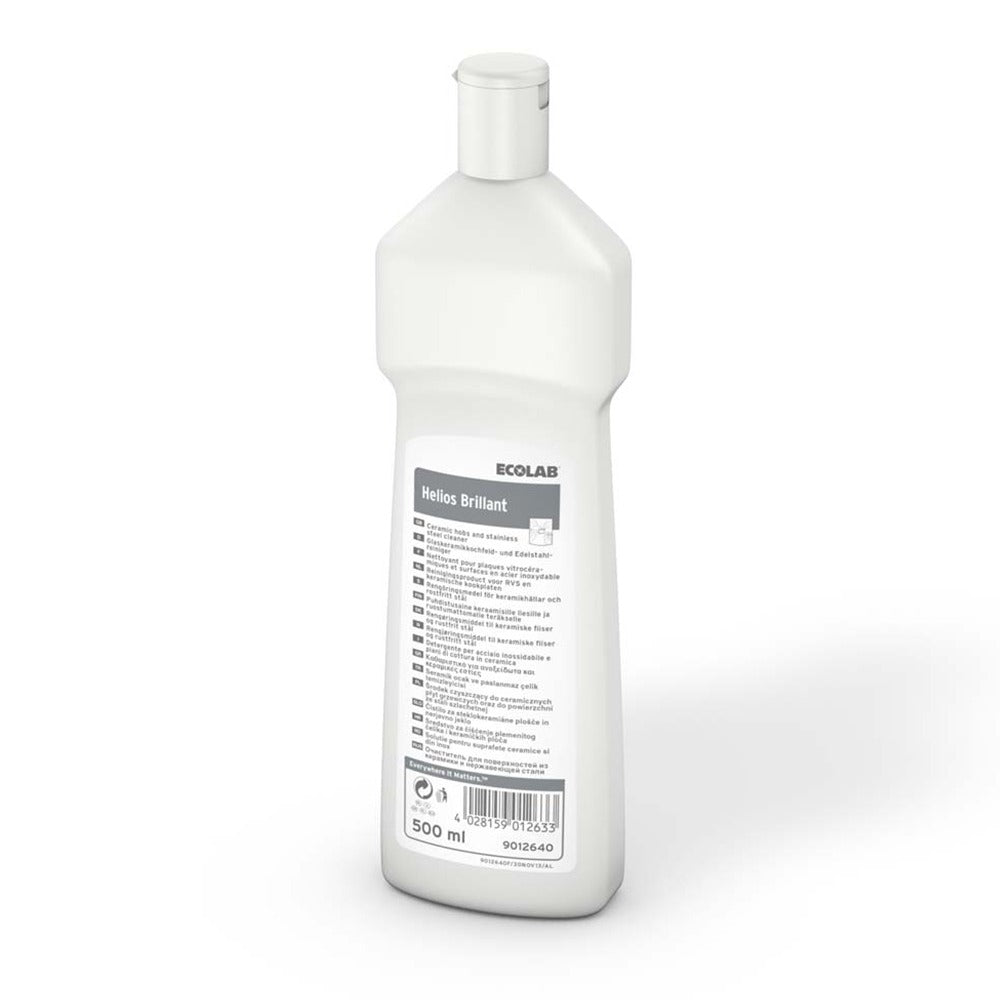 Ecolab Helios Brillant, soluție pentru curățarea suprafețelor din metale moi, 500ml