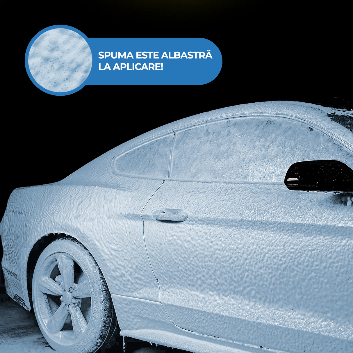 Spumă activă superconcentrată, albastră, Grass Active Foam Blue, 22kg