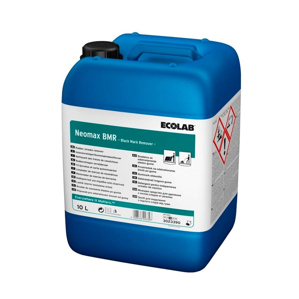 Ecolab Neomax BMR, detergent decapant profesional pentru îndepărtarea petelor de cauciuc, 10L