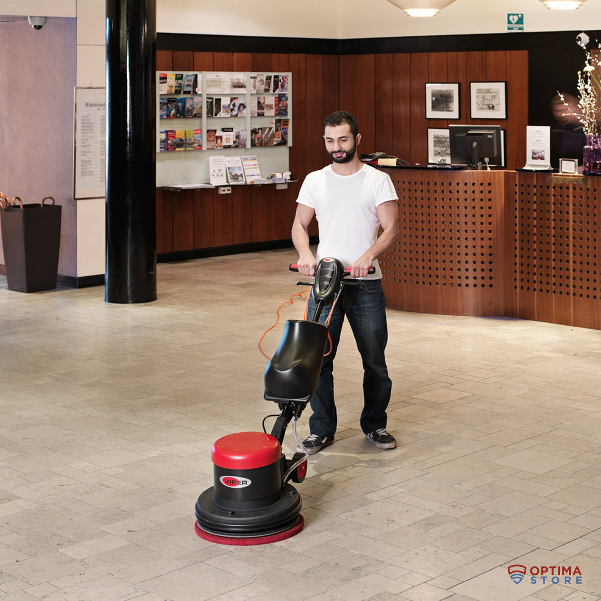 Monodisc mic, Nilfisk Viper LS 160 HD, 1800W