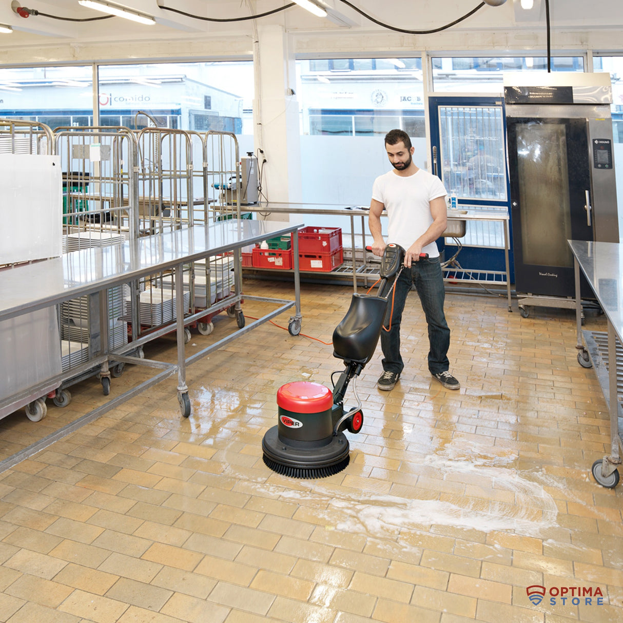 Monodisc mic, Nilfisk Viper LS 160 HD, 1800W