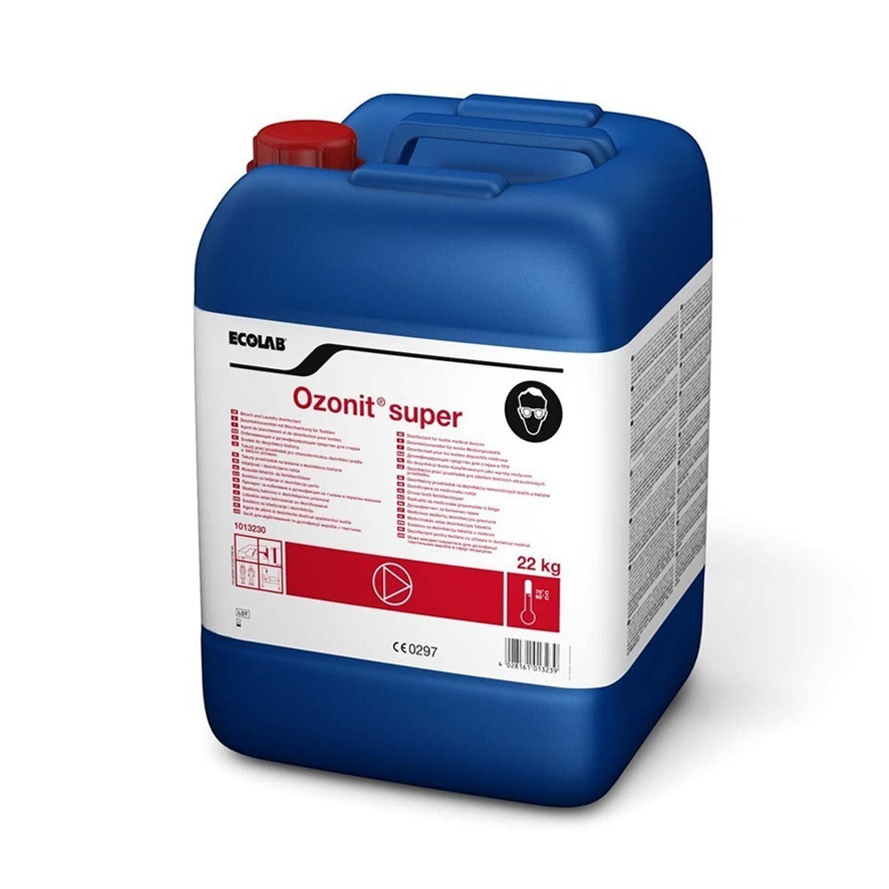 Ecolab Ozonit Super, agent de albire și dezinfecție pentru textile și dispozitive medicale, cu aviz biocid MS, 22kg