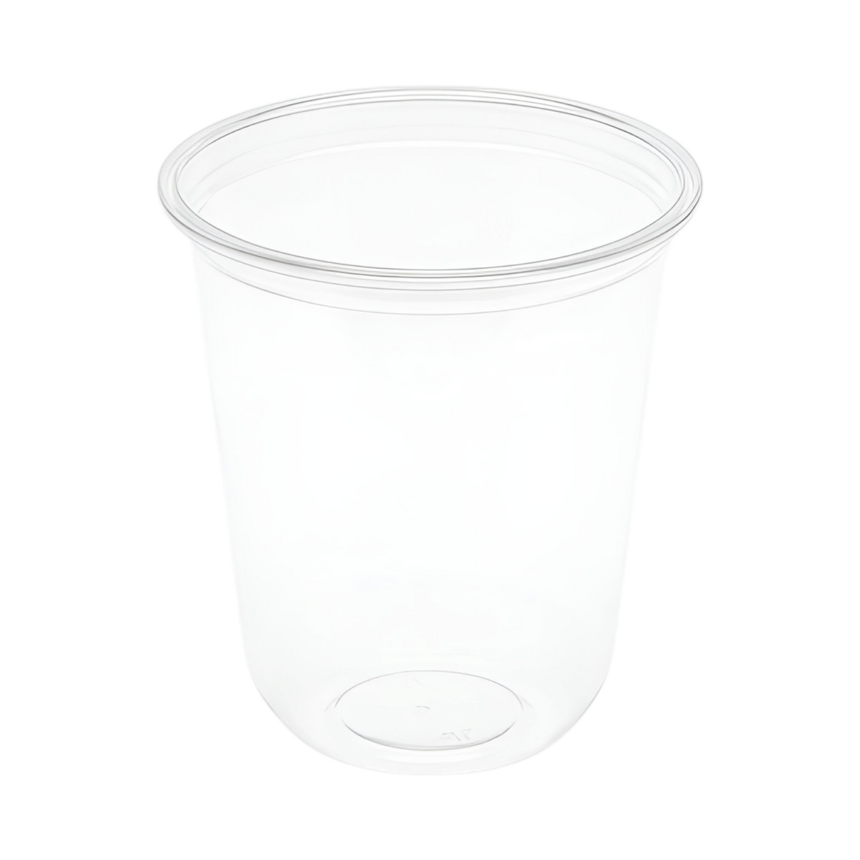 Pahar PET bubble / boba tea, 350 ml, 12 oz (50 buc/set)