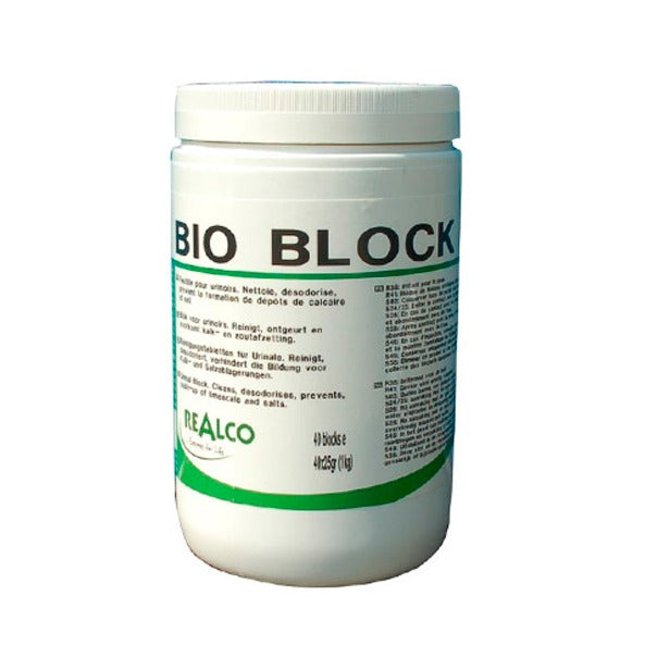 Pastile enzimatice pentru pișoare, Bio Block, 40 pastile