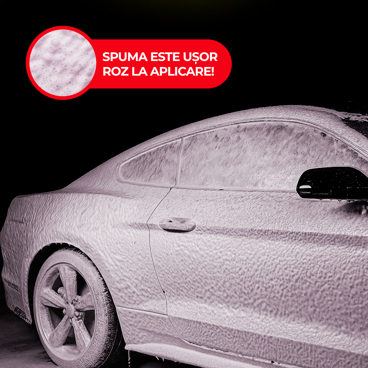 Spumă activă superconcentrată, spumare intensă, Grass Active Foam Red, 22kg