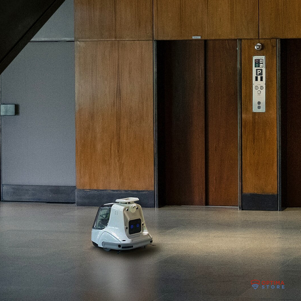 Robot aspirator autonom profesional, Zaco X1000, funcții A.I, uz comercial