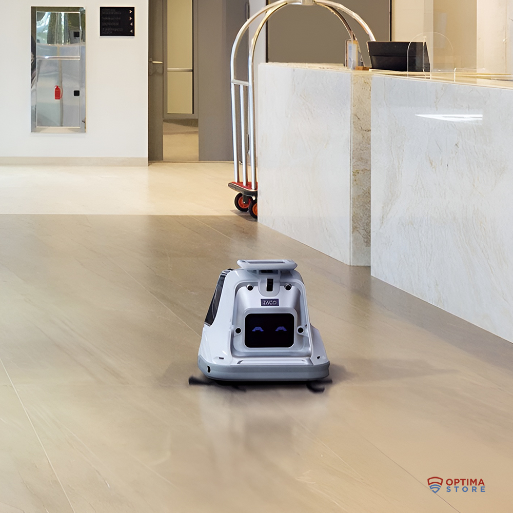 Robot aspirator autonom profesional, Zaco X1000, funcții A.I, uz comercial