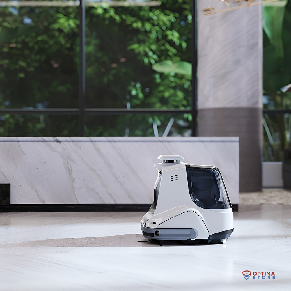 Robot aspirator autonom profesional, Zaco X1000, funcții A.I, uz comercial