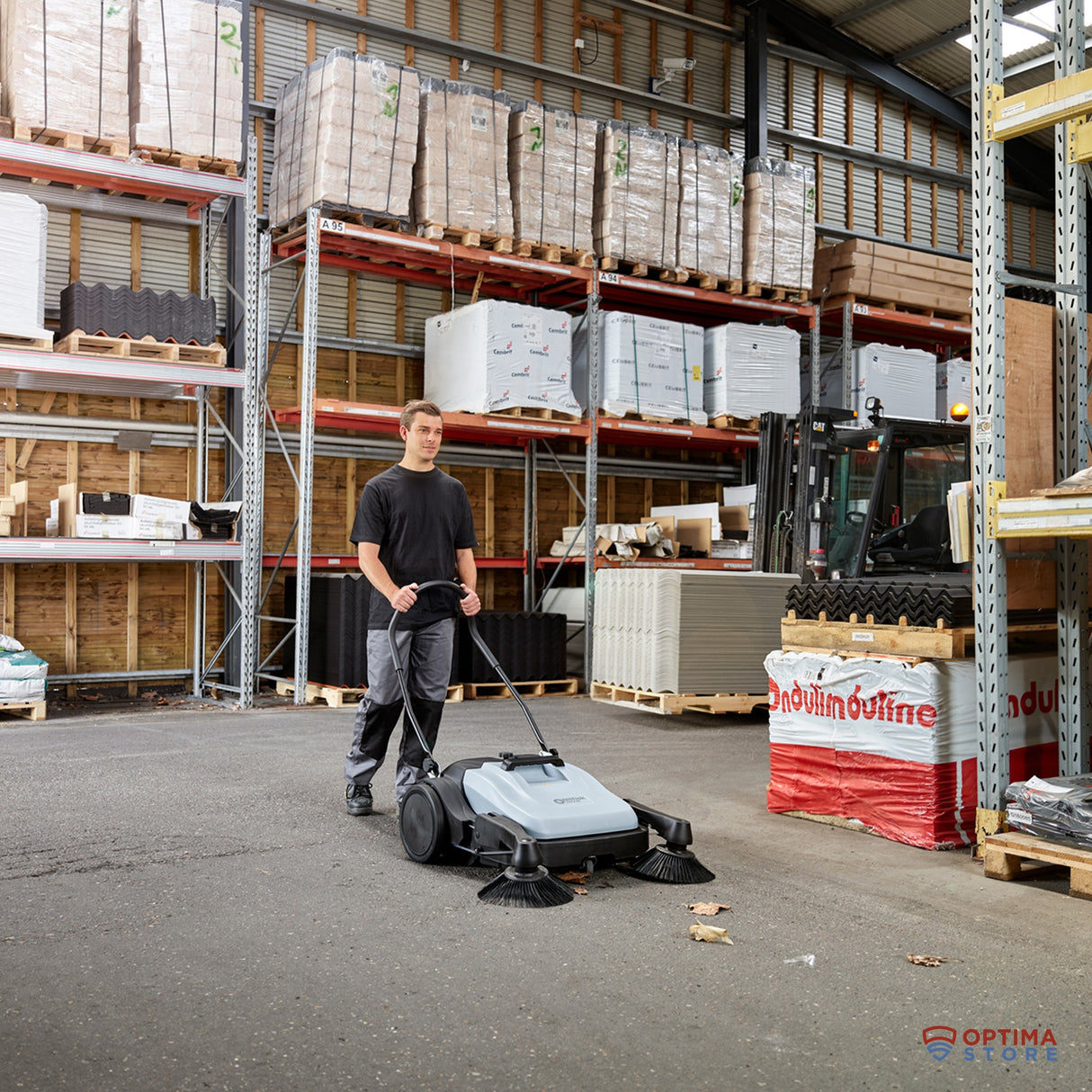 Mașină de măturat manuală, Nilfisk SW250, 38L