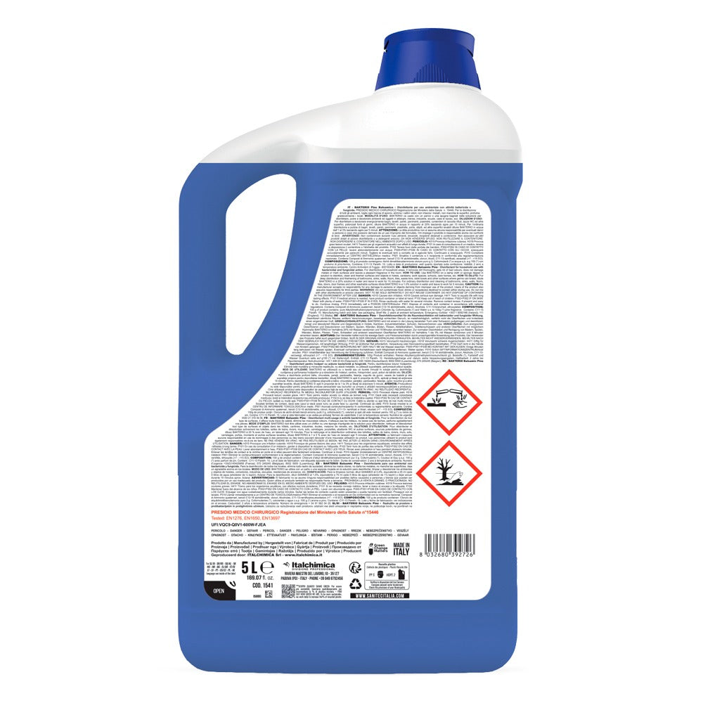 Detergent dezinfectant pentru suprafețe, Sanitec Bakterio, cu aviz biocid MS, 5kg