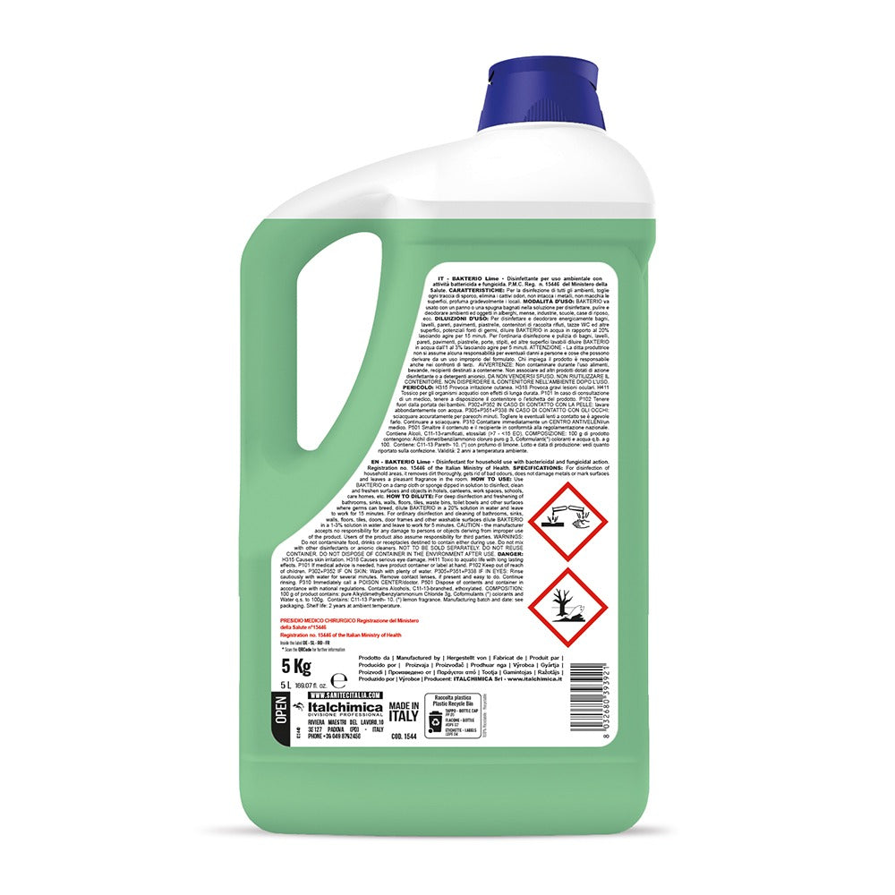 Detergent dezinfectant pentru suprafețe, Sanitec Bakterio, cu aviz biocid MS, 5kg
