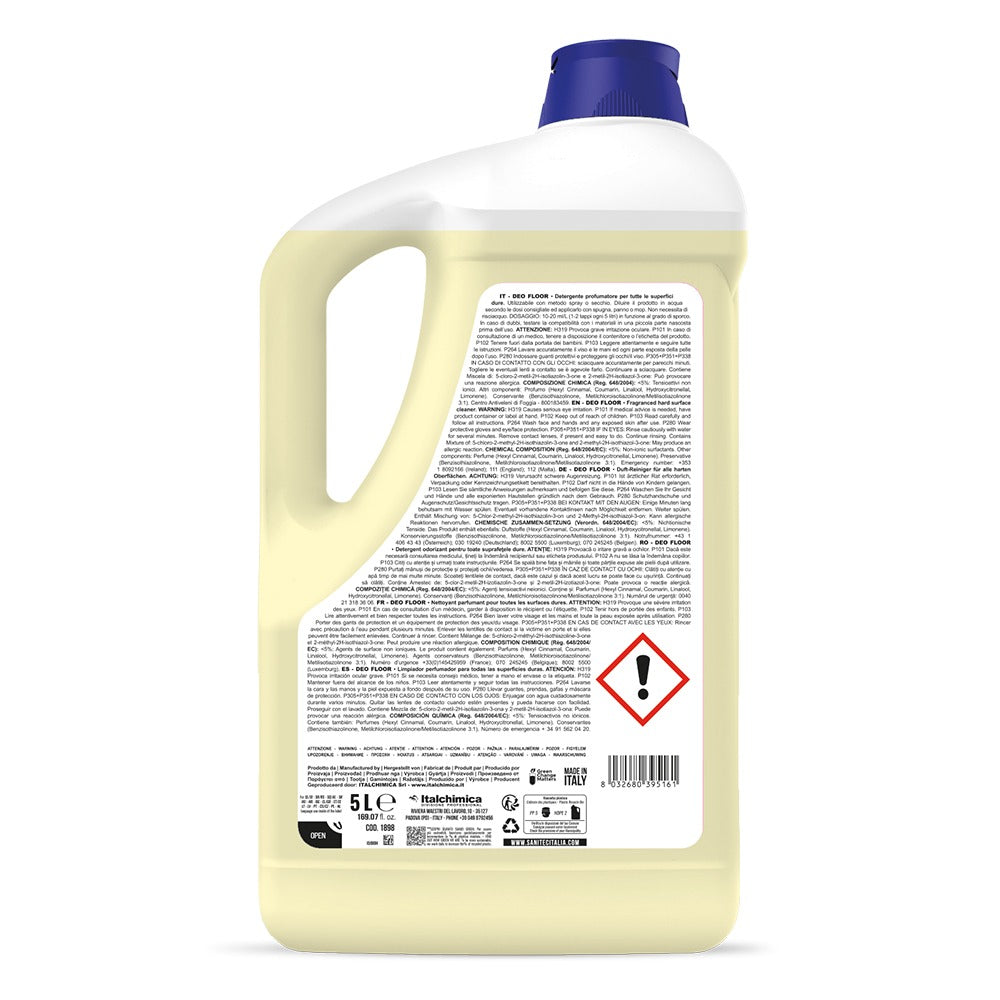 Detergent parfumat pardoseli, Sanitec Deo Floor, cu argan, 5L