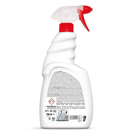 Soluție degresantă spumantă, pentru aragaz, cuptoare, grill, plite, Sanitec Fornonet, 750ml